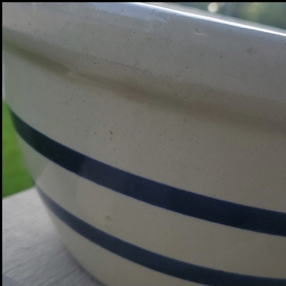 ROBINSON RANSBOTTOM 4 Quart kitchenware  batter bowl mixing bowl vintage Pottery - Picture 11 of 12